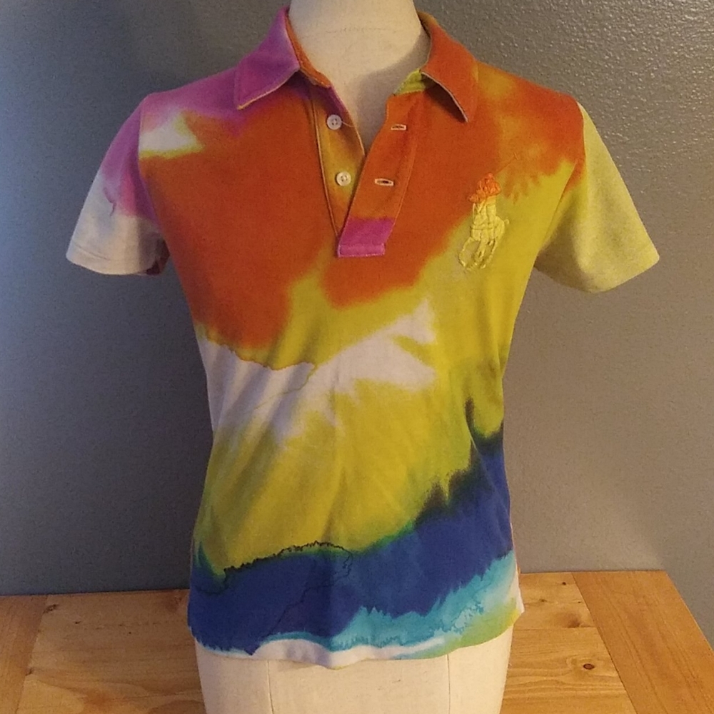 Ralph Lauren Tie Dyed Boys Polo